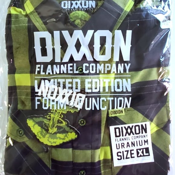 Dixxon Flannel URANIUM Limited Edition Men's Flannel Shirt XL - Picture 9 of 11